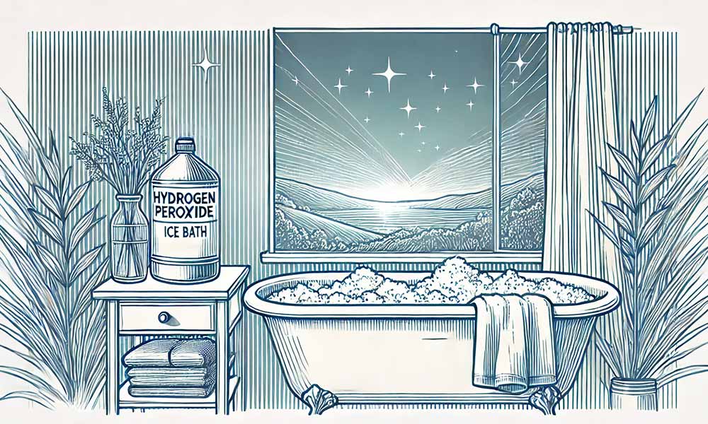 How to Use Hydrogen Peroxide in Ice Baths