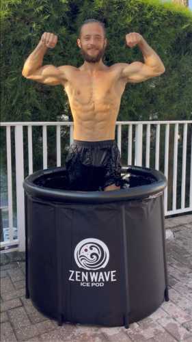 Taitum using a Zenwave Ice Pod