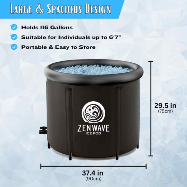 Zenwave Ice Pod Large Cold Plunge Design