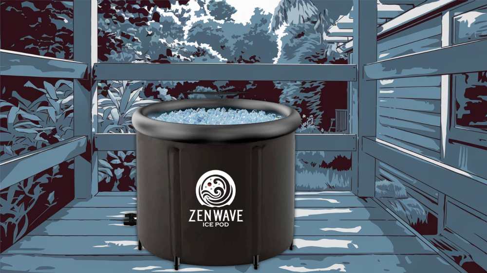 Zenwave Ice Pod Serene Background