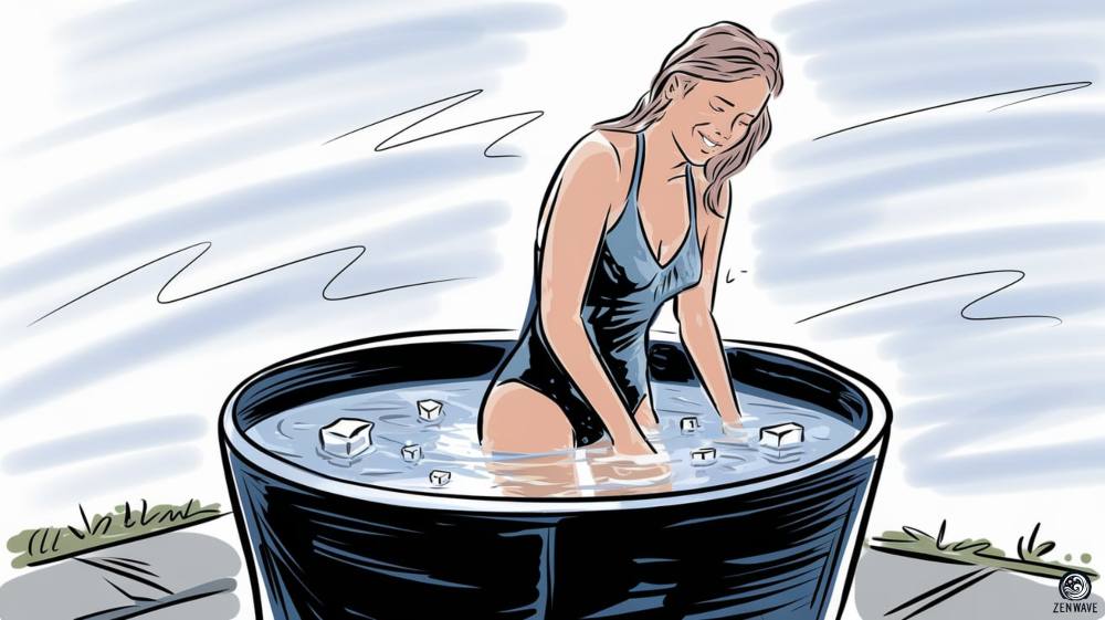 benefits of ice baths for stress and anxiety