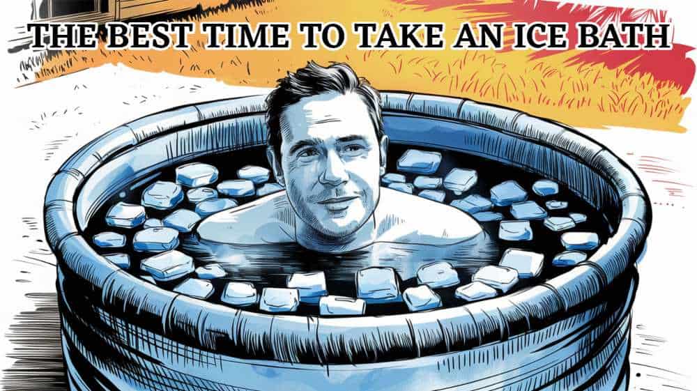 best time of day to take ice baths