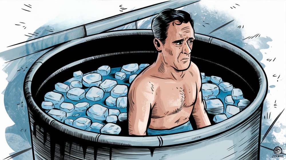 risks of ice baths when sick